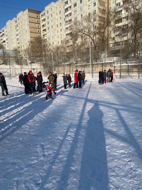 Веселые зимние забавы.