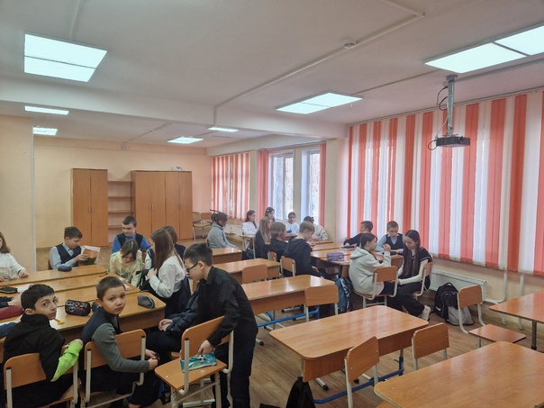 Интеллектуальная игра «Морской бой» в 6А классе.
